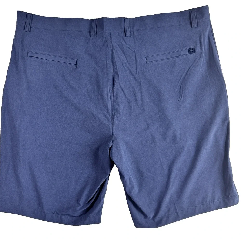 Peter Millar Crown Sport Performance Shorts Mens 40‎ Navy Blue Stretch Golf NEW